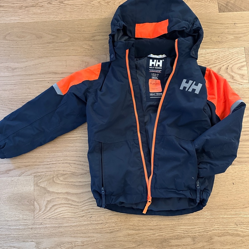 Helly Hansen Kids Rider 2.0 Insulated Jacket in 597 Navy